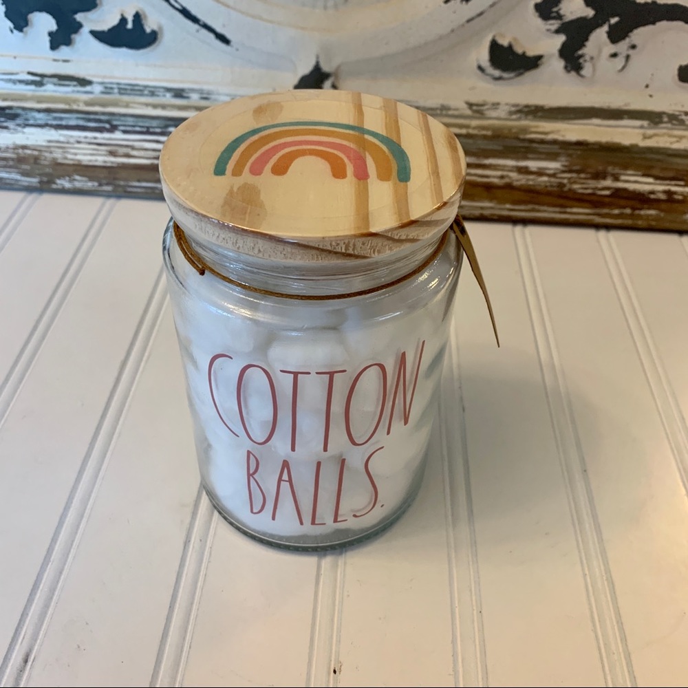 Rae Dunn Rainbow Collection Makup Bag & Jars - Picture 10 of 14